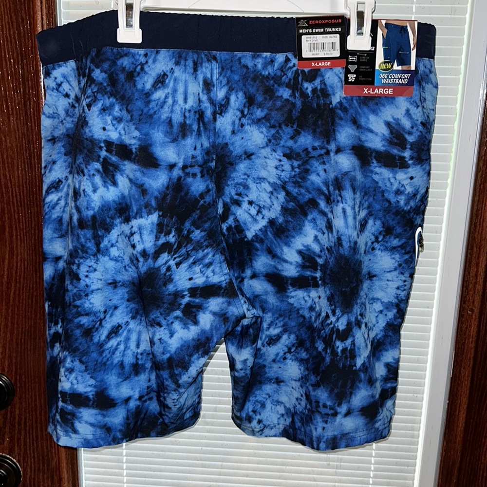 NWT ZeroXposur Men’s Swim Trunks - Picture 6 of 8